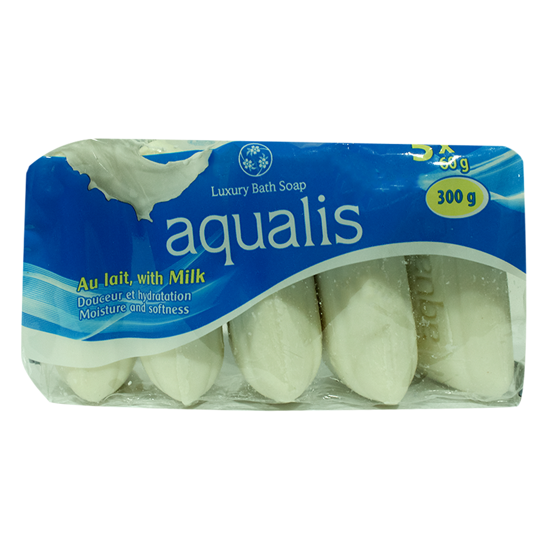 Aqualis Milk Soap 5pcs 300g