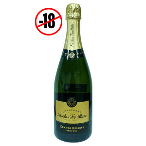 Nicolas Feuillatte Champagne Semi Dry 12% 750ml