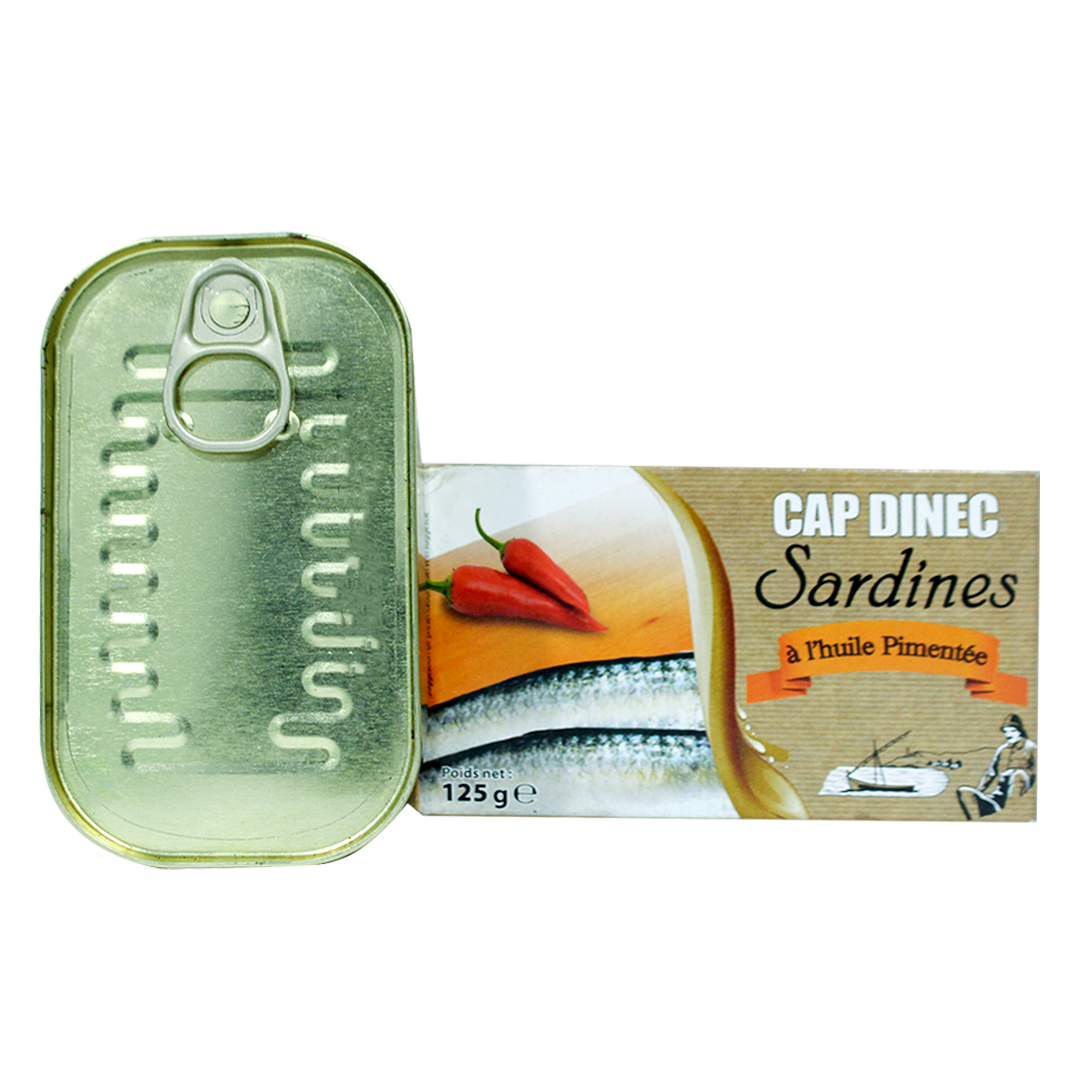 Cap Dinec Sardines In Spicy Oil 125g