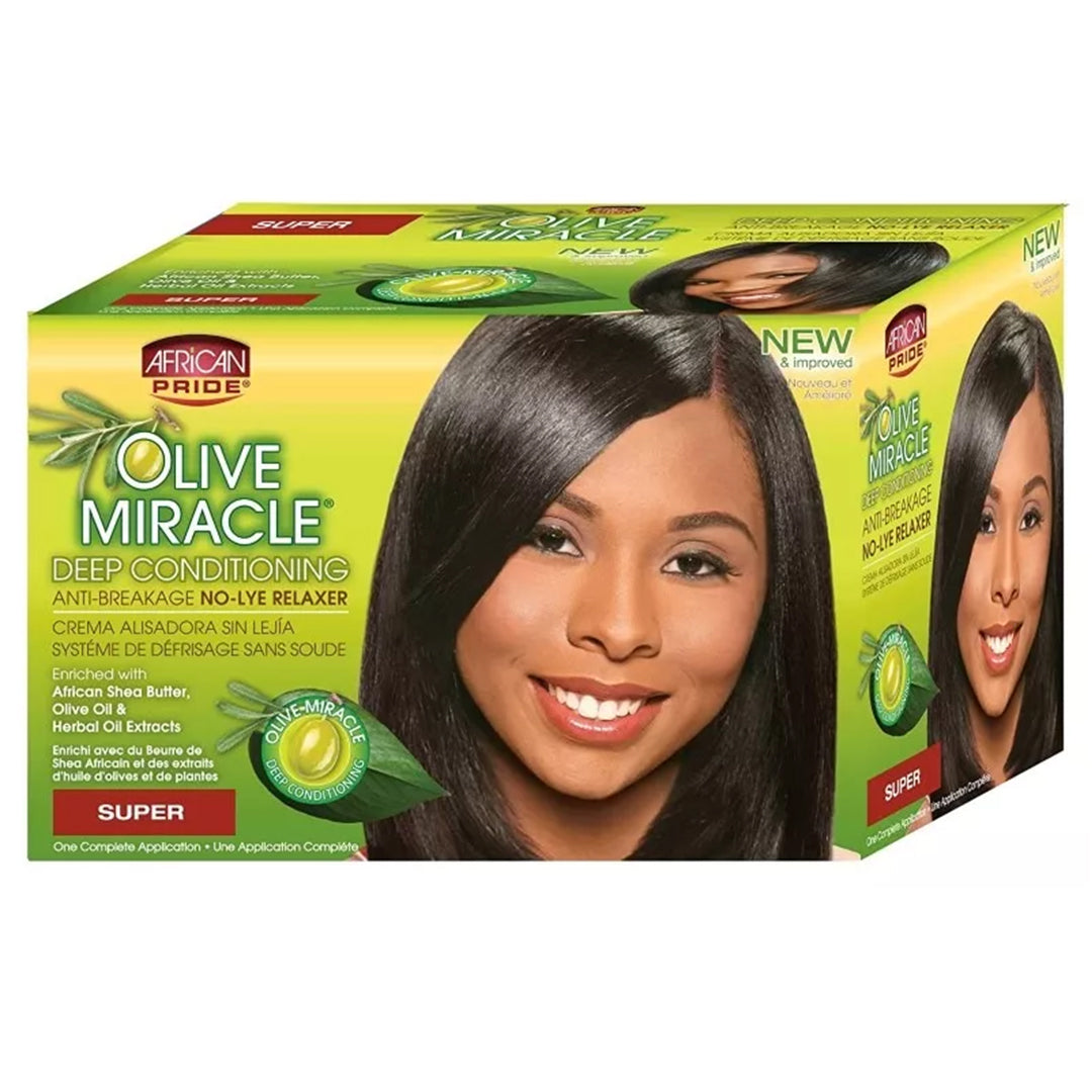 African Pride Super No-Lye Hair Relaxer