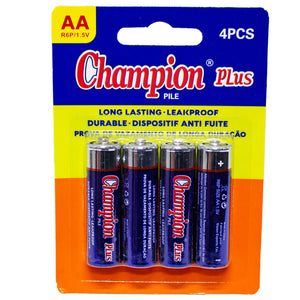 Champions Longest lasting batteries 4pcs