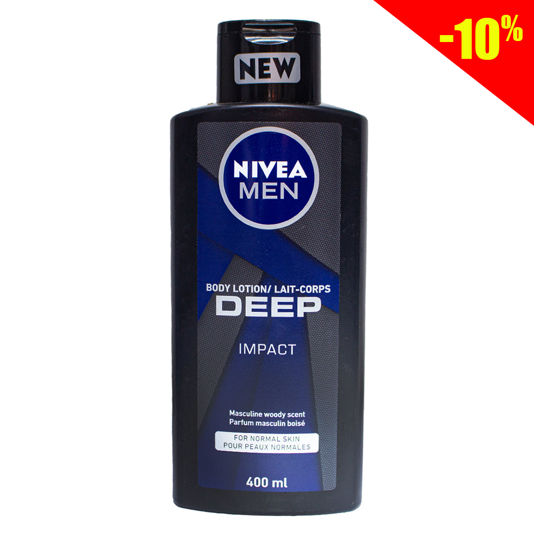 Nivea men deep impact body lotion for men 400ml