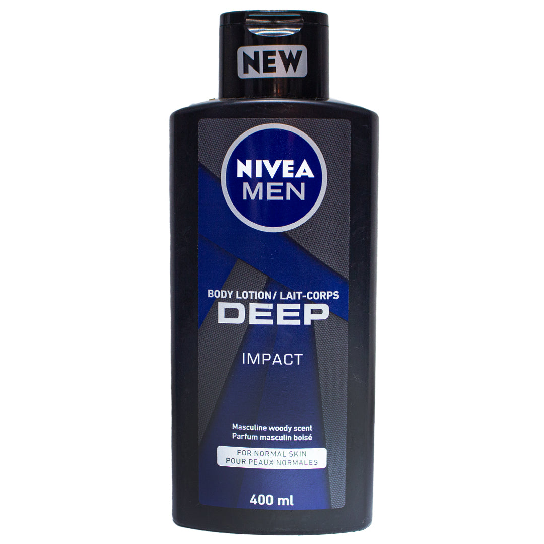 Nivea men deep impact body lotion for men 400ml