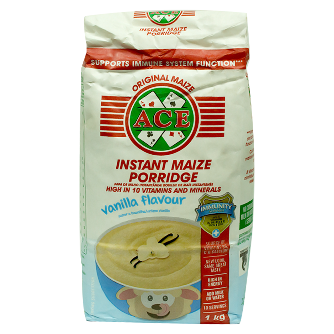 Ace instant maize porridge vanilla 1kg