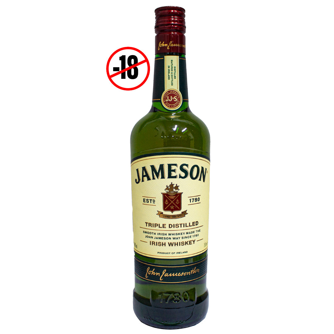 Jameson triple distilled Irish whiskey 750ml