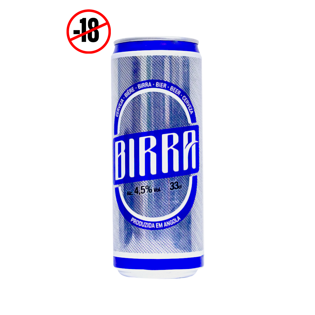 Birra Beer Produced in Angola 4.5% 330ml