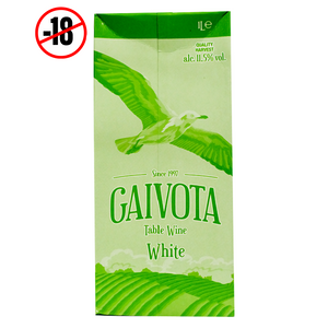 Gaivota table white wine 11.5% vol 1l