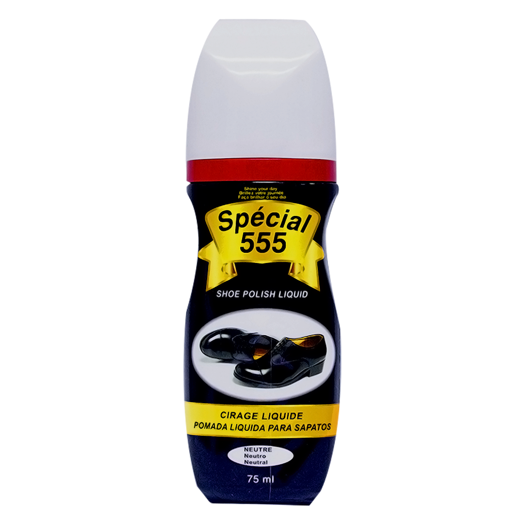 Special 555 Liquid Shoe Polish Neutral 75ml