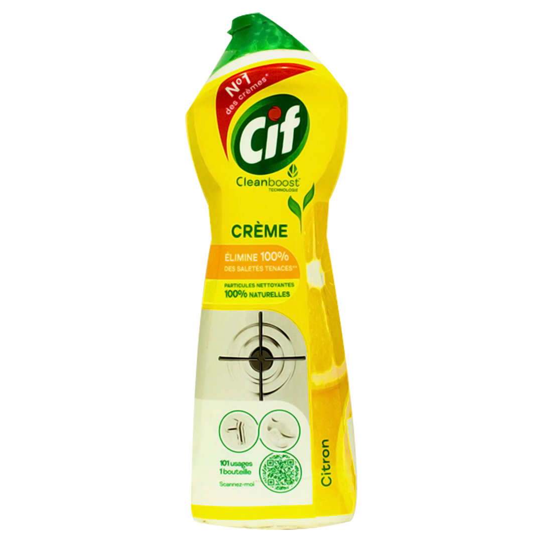 Cif lemon cleaning cream Cleanboost 750ml