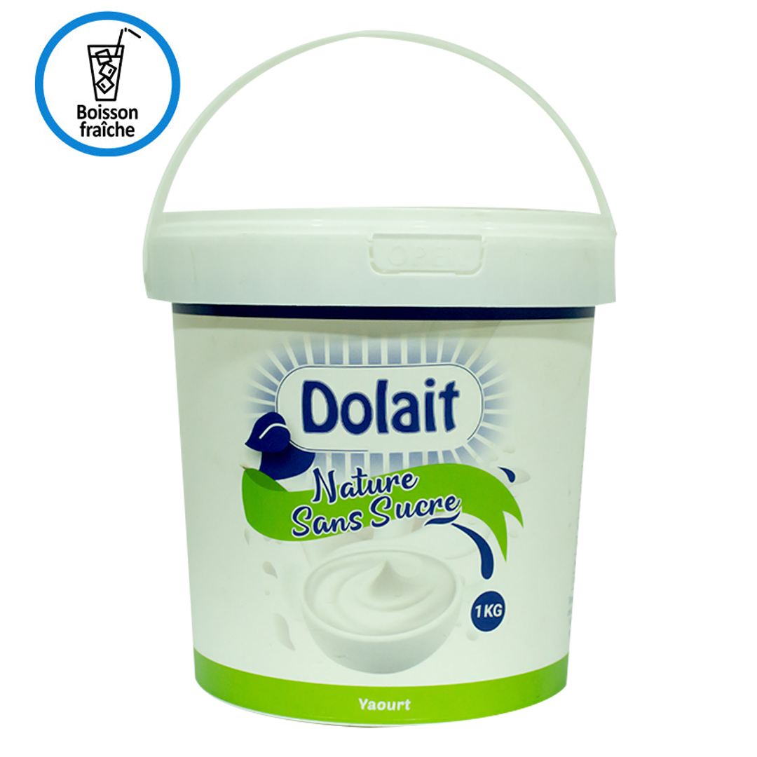 Dolait Plain Yogurt No Sugar 1kg