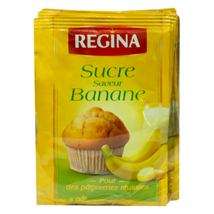 Regina Banana Sugar 8g x10 Pieces