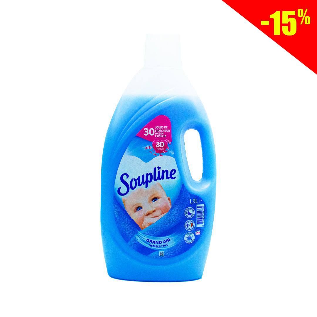Soupline fabric softener fresh outdoor scent 1.9l