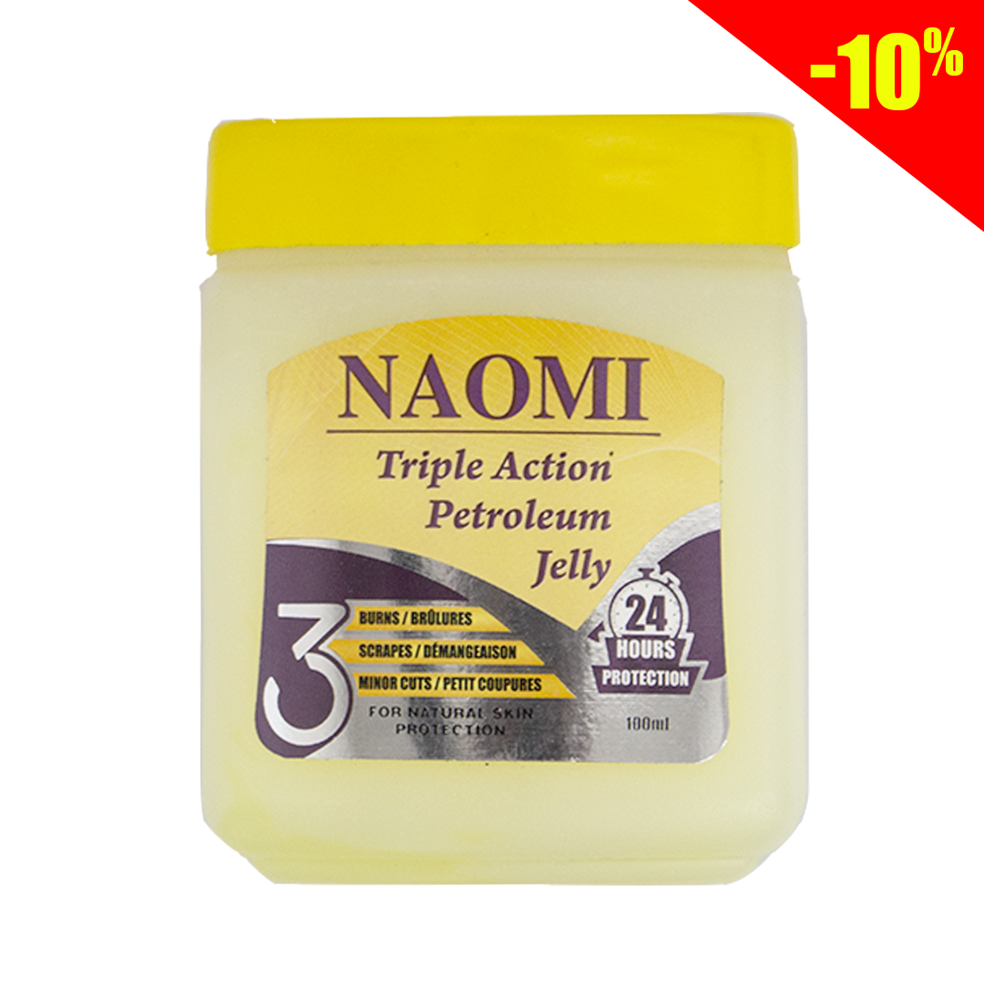Naomi triple action petroleum jelly 24h protection 50ml 1pc