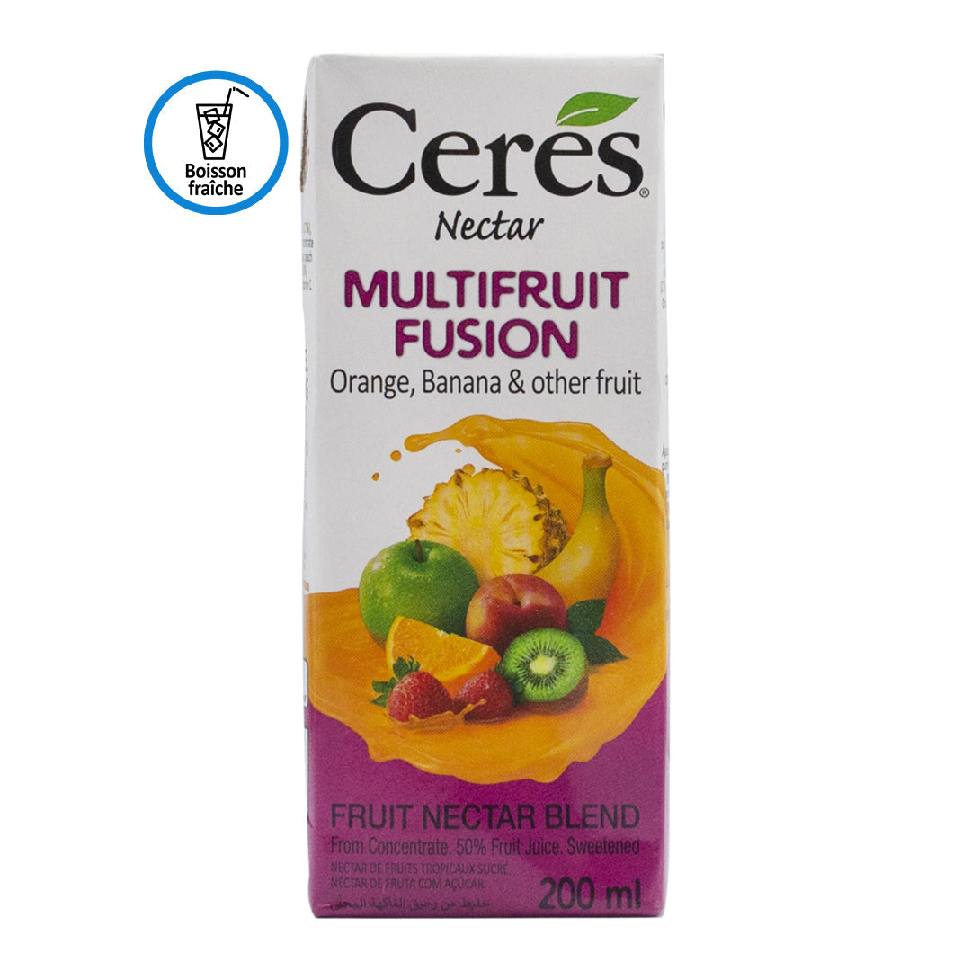 Ceres multi-fruit nectar juice fusion orange banana and others 200ml