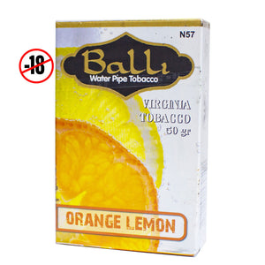 Balli orange and lemon water pipe tobacco 50g