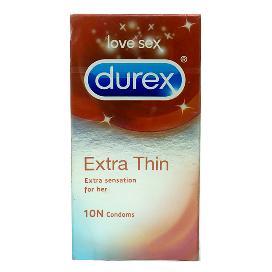Durex Condoms Extra Thin 10pcs