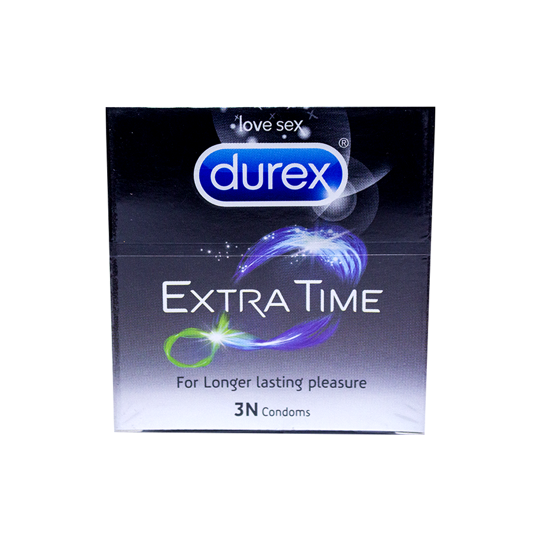 Durex extra time condoms 3pcs