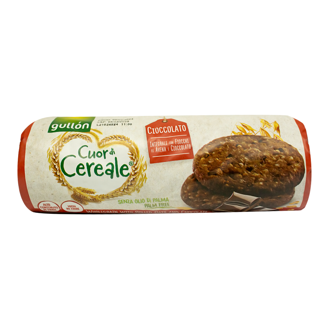 Gullon cuor cereals chocolate biscuits 280g