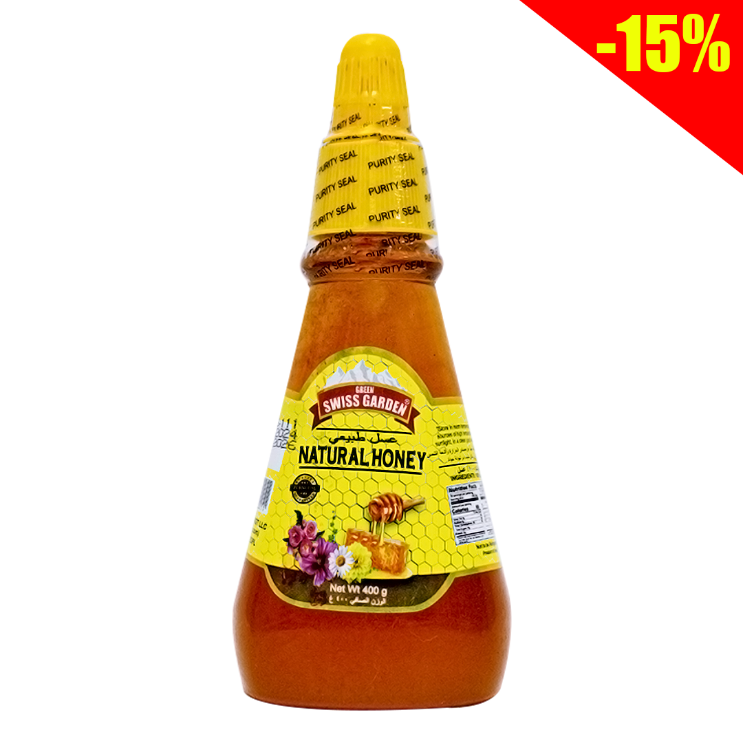MIEL SWISS GARDEN NATURAL 400GM