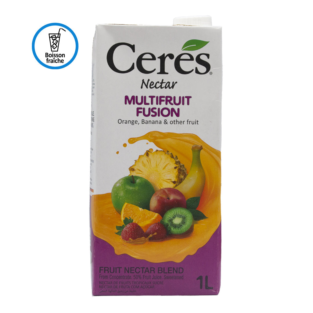 Ceres multi-fruit nectar juice fusion orange banana and others 1l