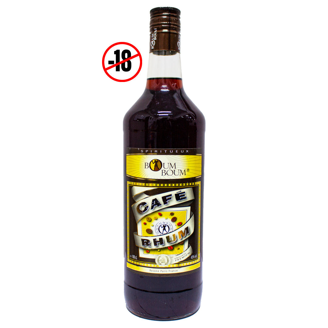 Boum boum rum coffee 45% 1l