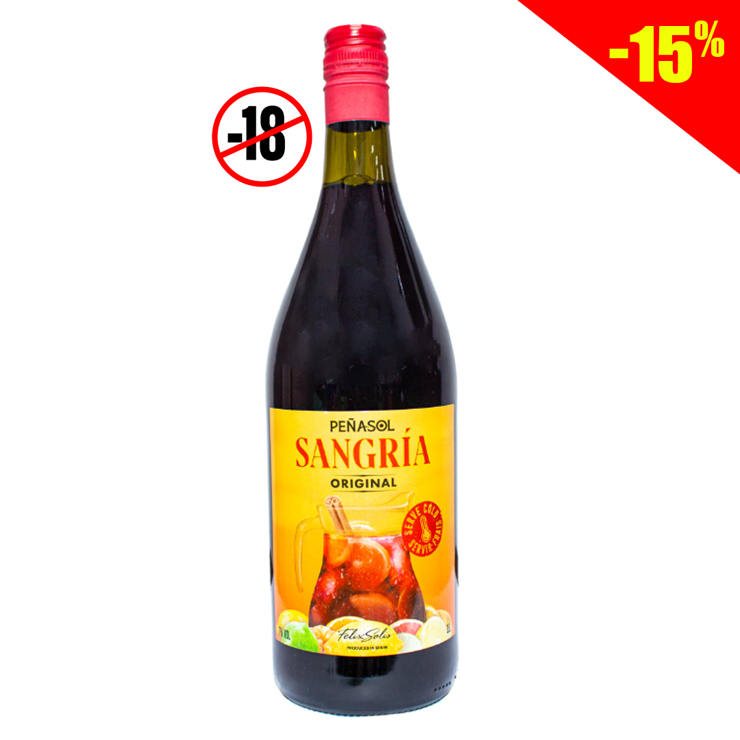 Sangria wine Penasol original 7% 1l