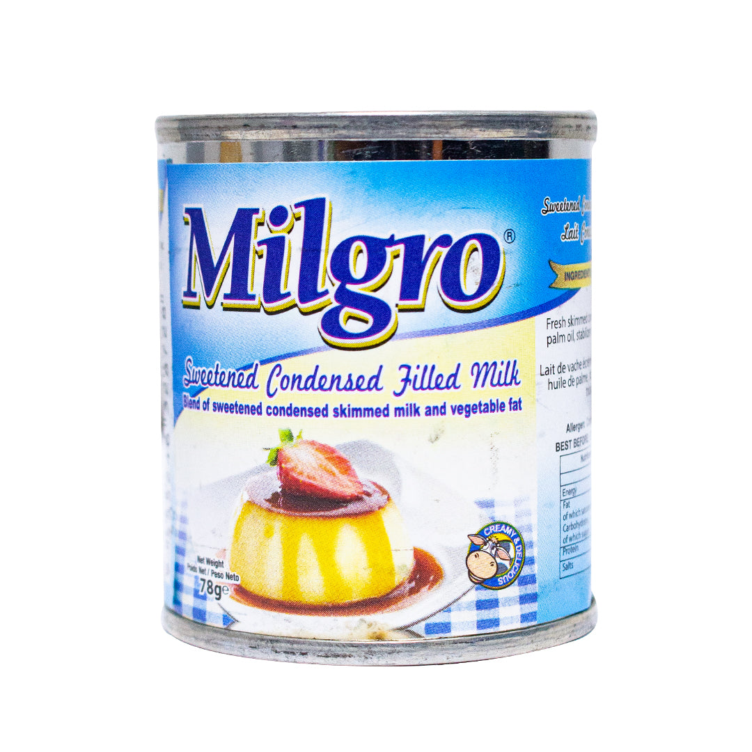 Milgro sweetened condensed milk 78g