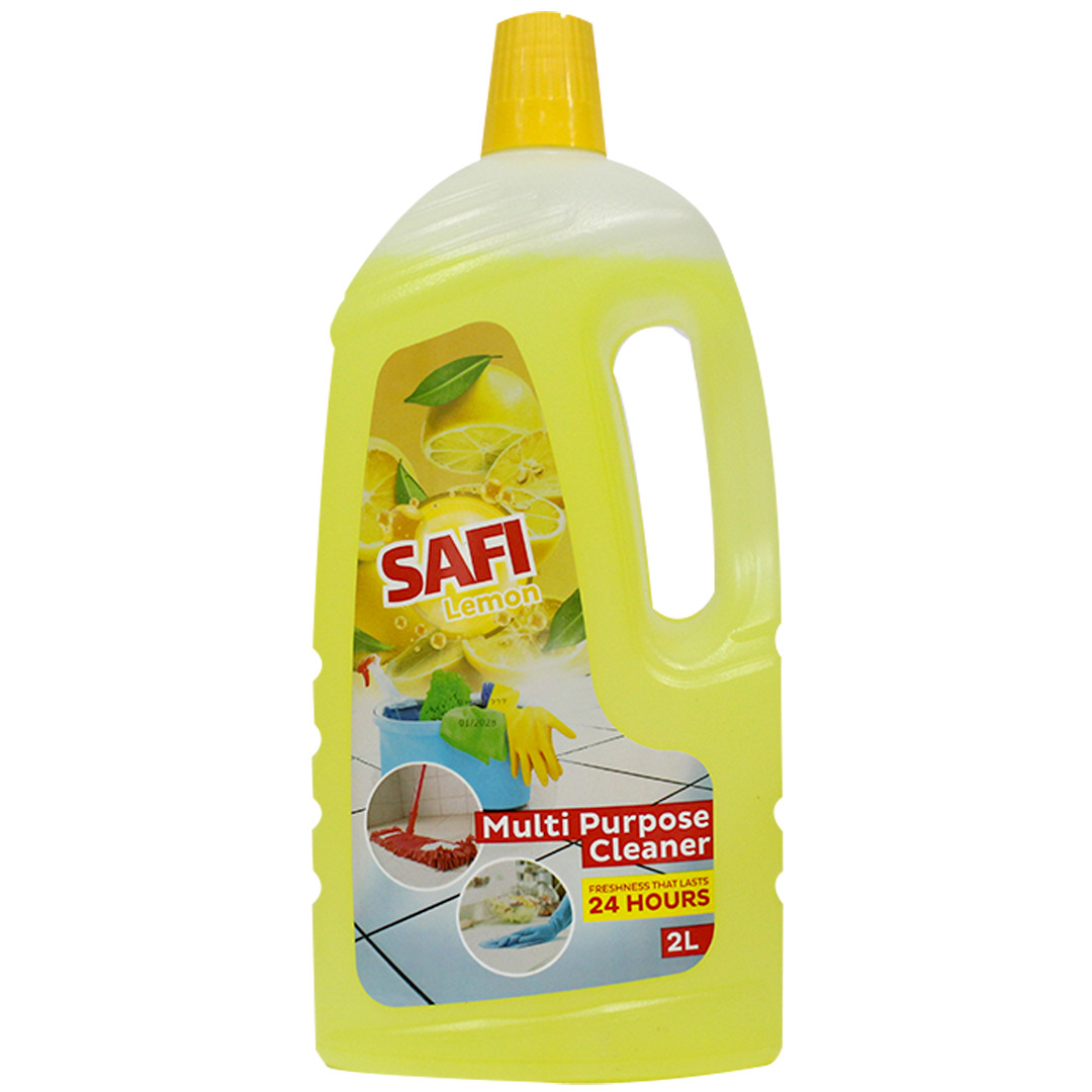 Safi multi purpose liquid lemon 2L