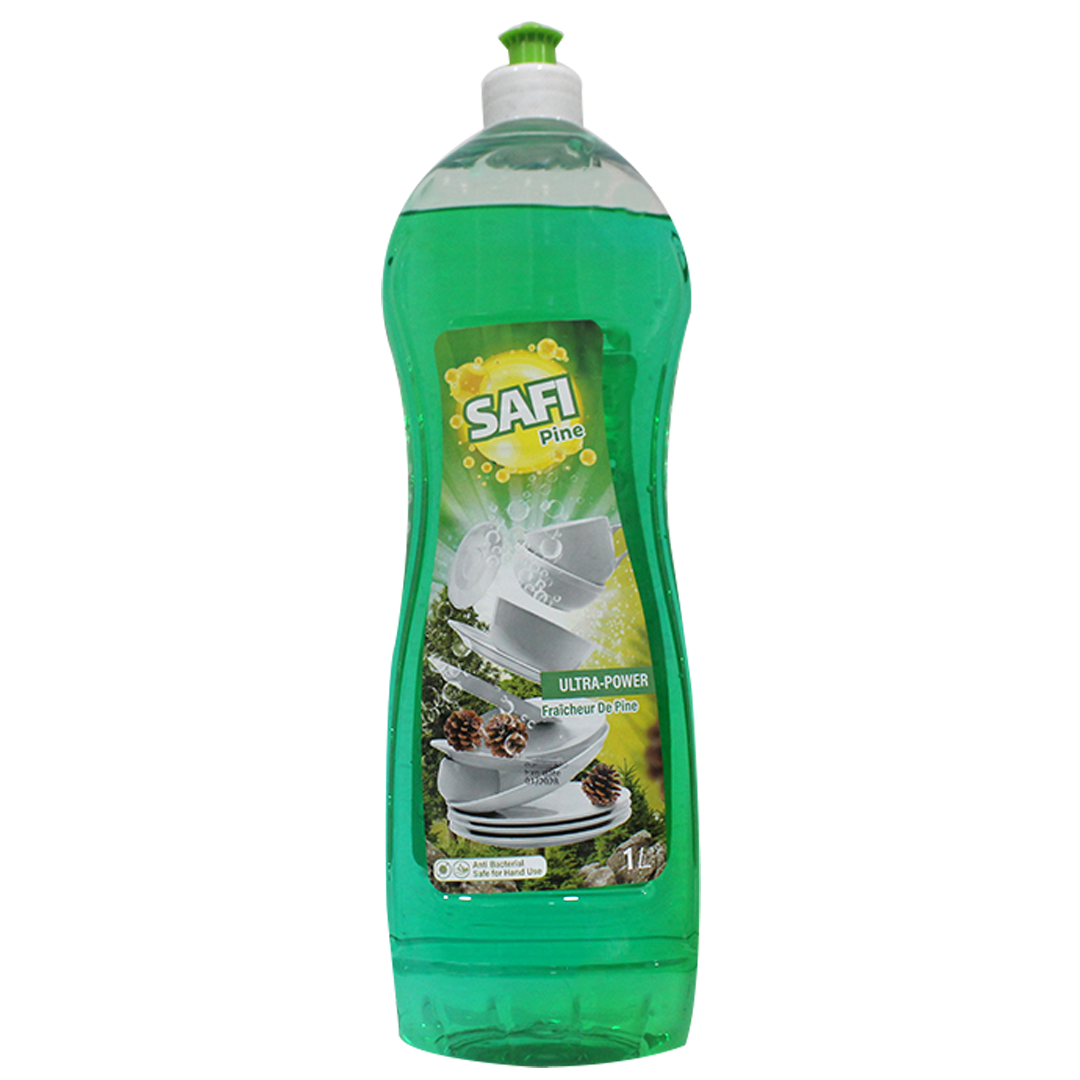 Safi dishwashing liquid pine ultra power 1L