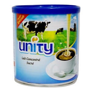 Unity lait concentre sucre 1kg
