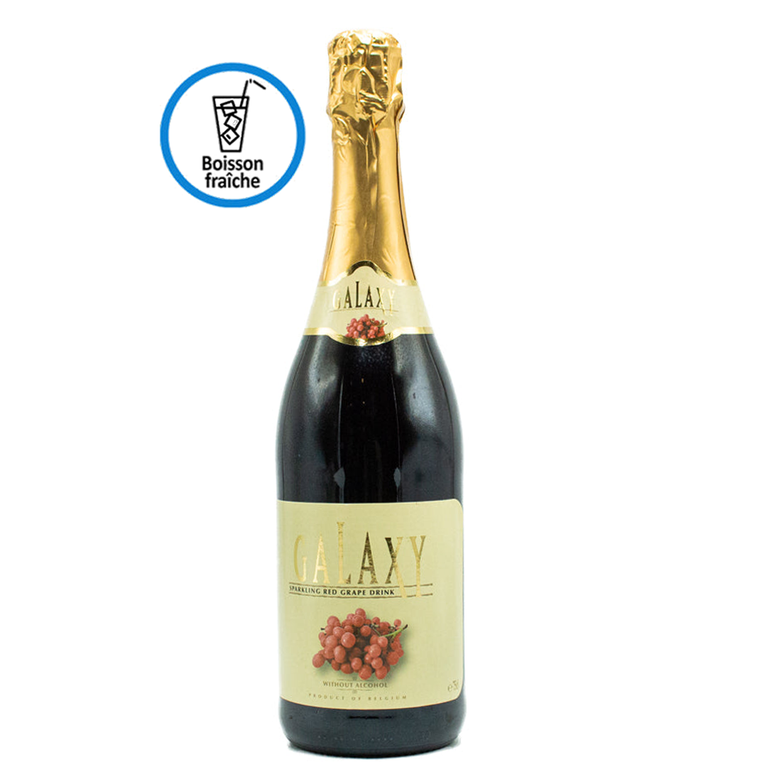 Galaxy non-alcoholic sparkling red grape wine 750ml