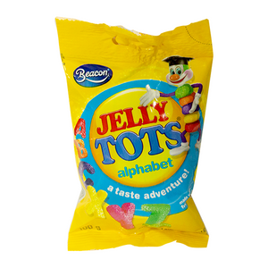 Beacon alphabet jelly tots 100g