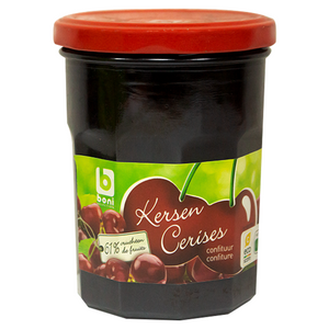 Boni cherry jam 61% fruit 370g