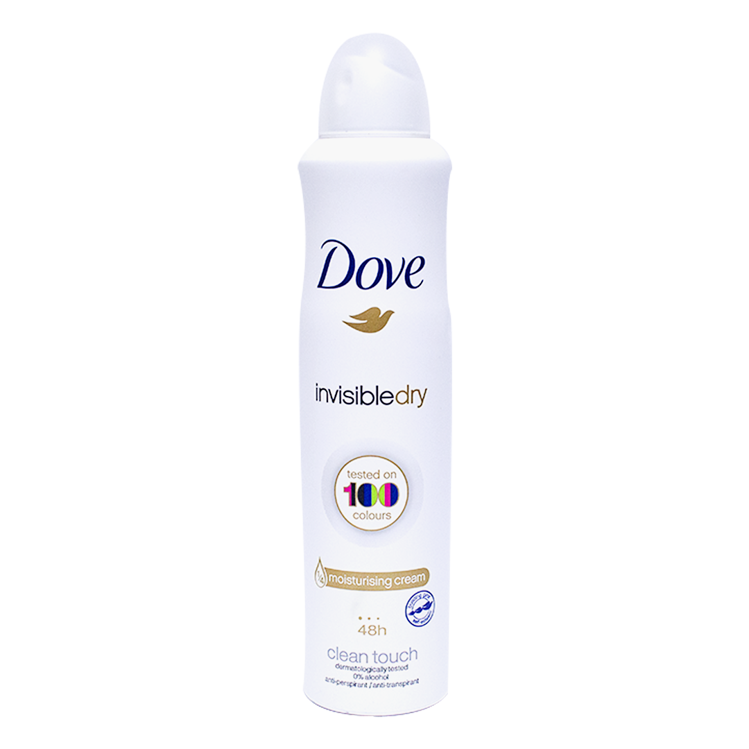 Dove Invisible Dry Clean Touch Deodorant 48h 250ml