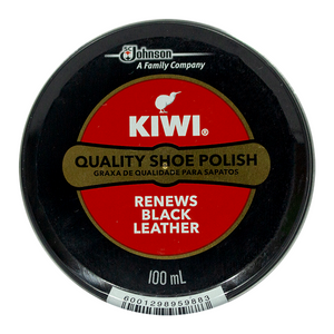 Kiwi black shoe polish 100ml