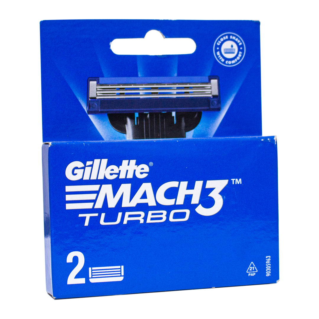 Gillette Mach 3 Turbo razors 5 pieces