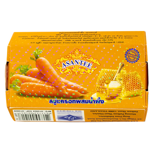 Asantee carrot & honey soap 125g