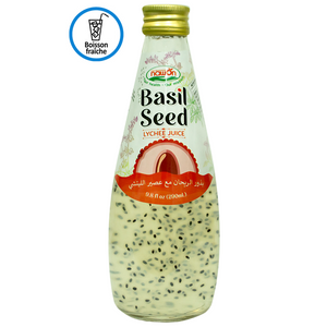 Nawon basil seed juice lychee 290ml