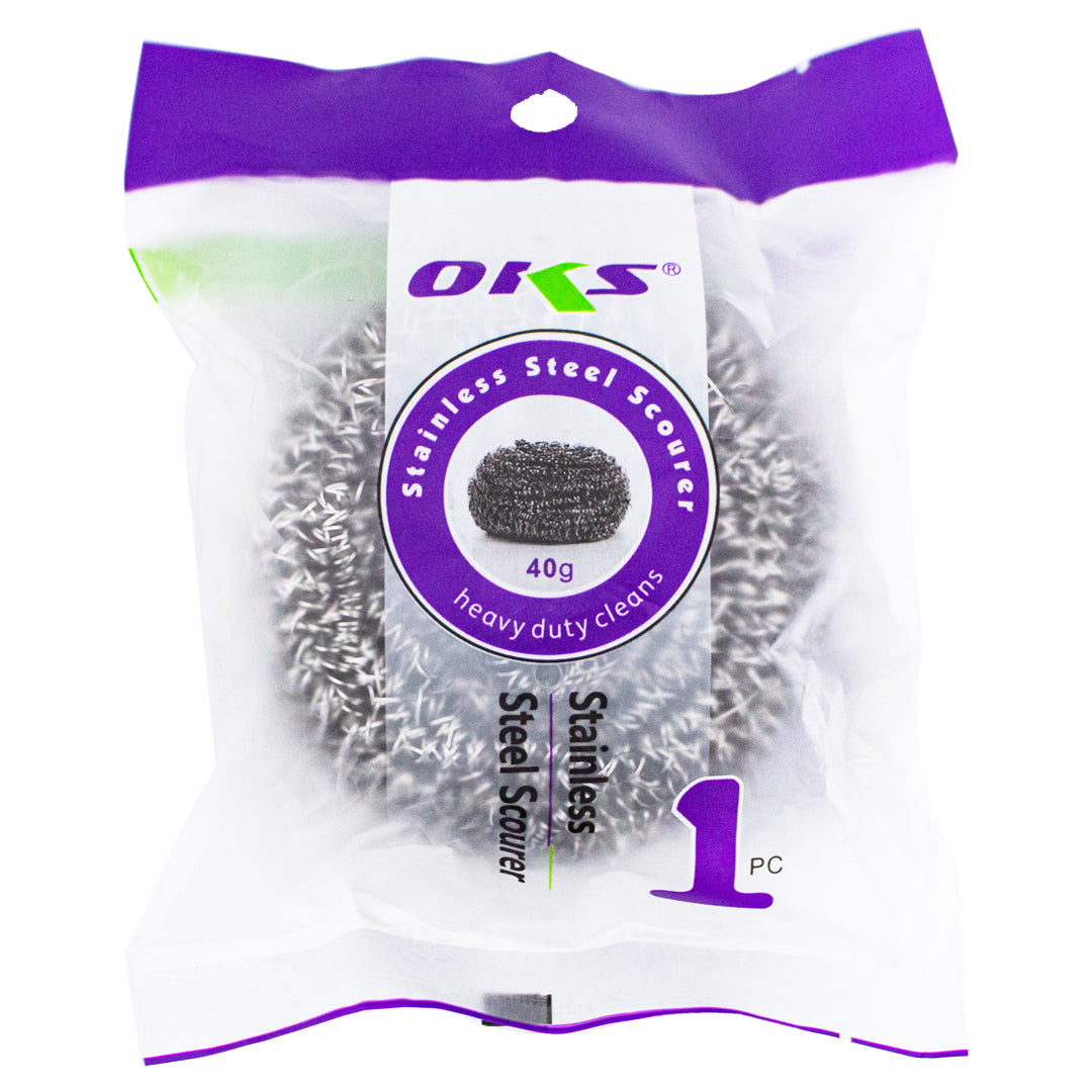Oks stainless steel scrubber 1 piece