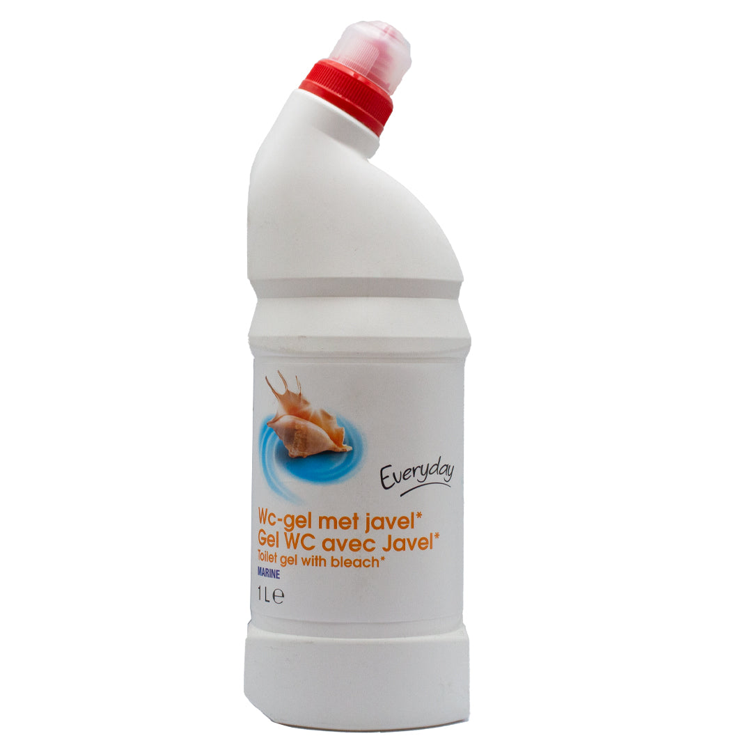 Everyday toilet gel with bleach marine 1l