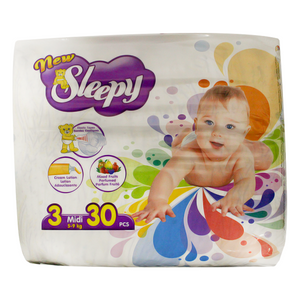 Sleepy baby diapers Midi size 3 30 pieces