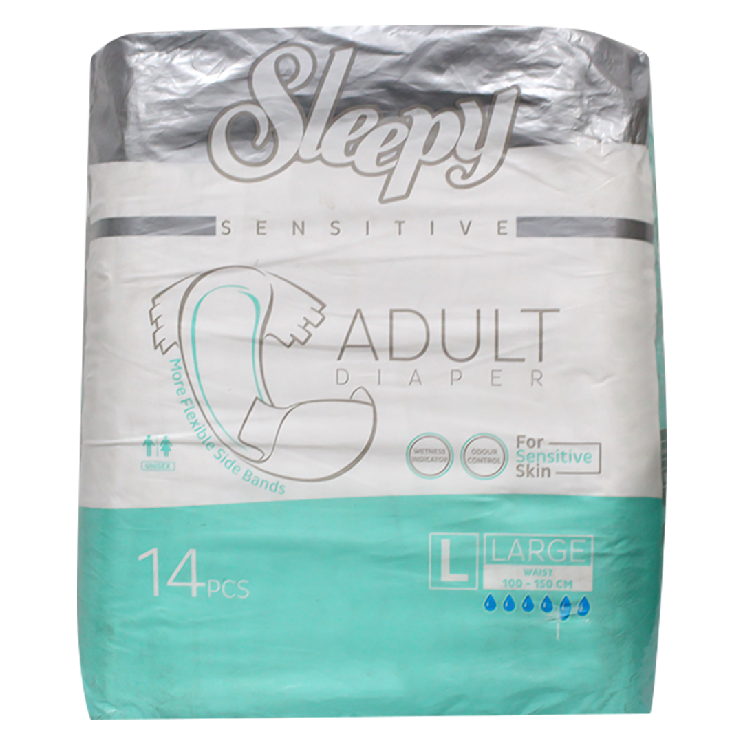 Sleepy adult diapers eco sensitive L 14 pieces