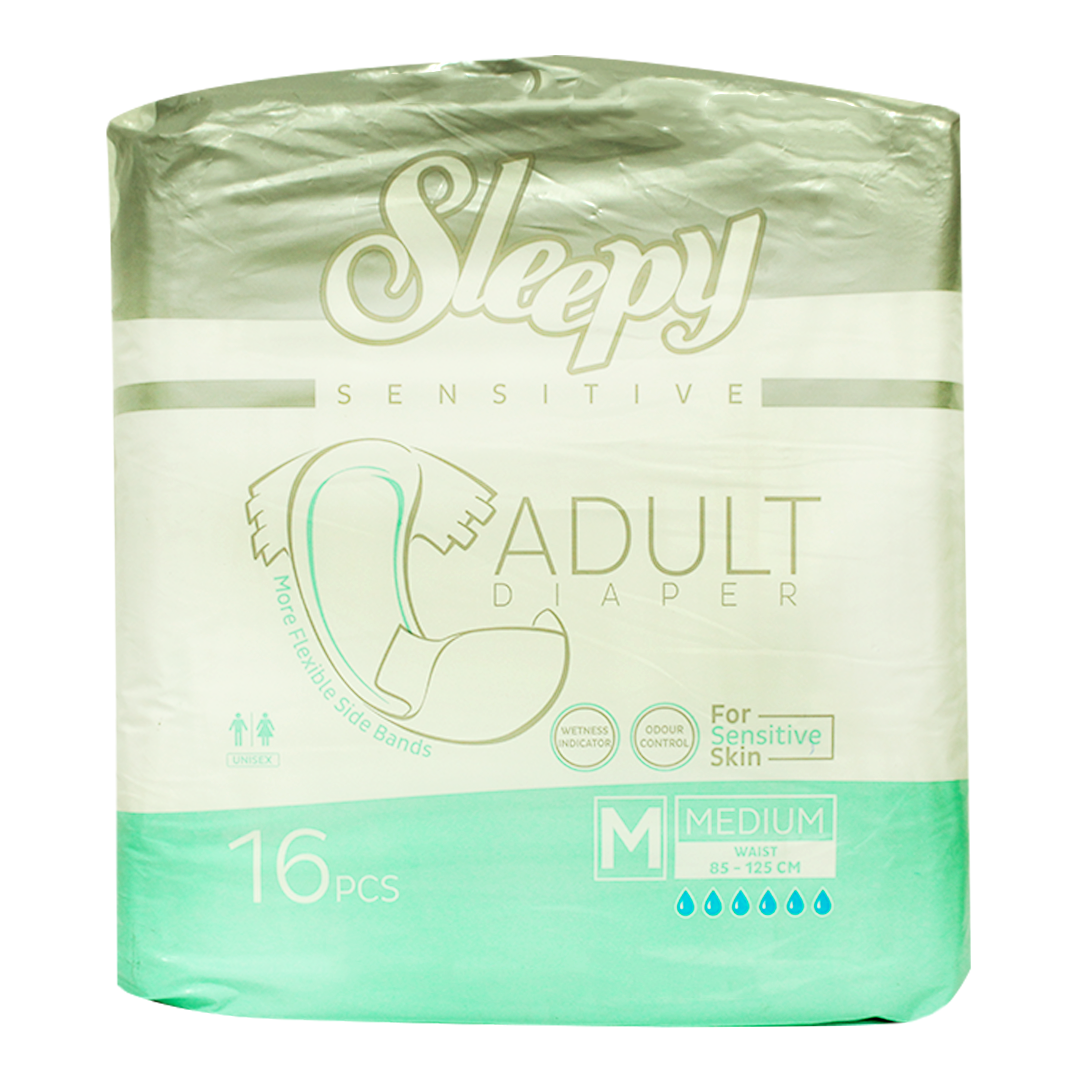Sleepy adult diapers eco sensitive M 16 pieces