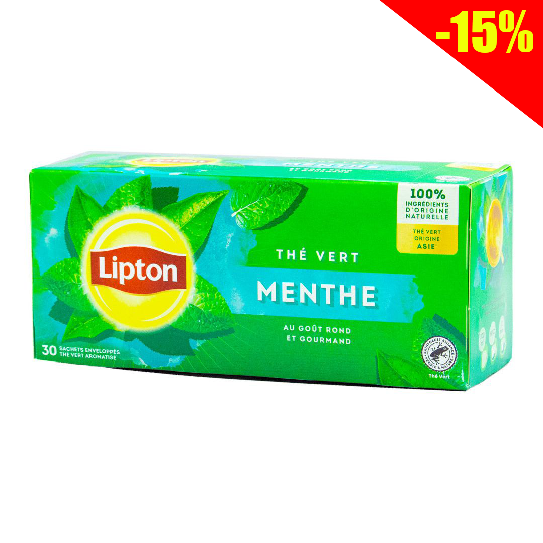 Lipton Asian Mint Green Tea 30 bags 48g