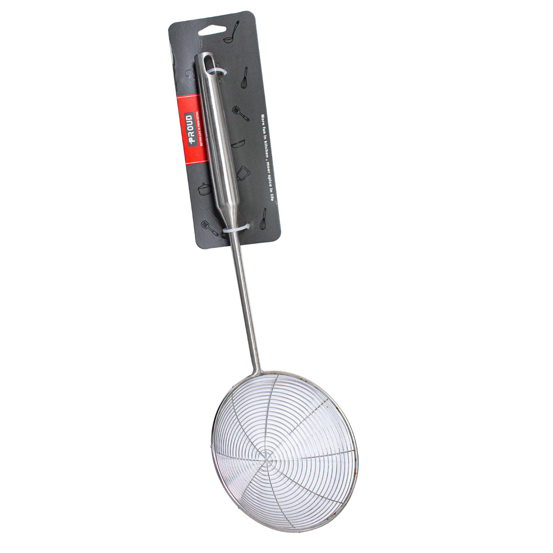 Proud spiral skimmer spoon stainless steel 1 piece
