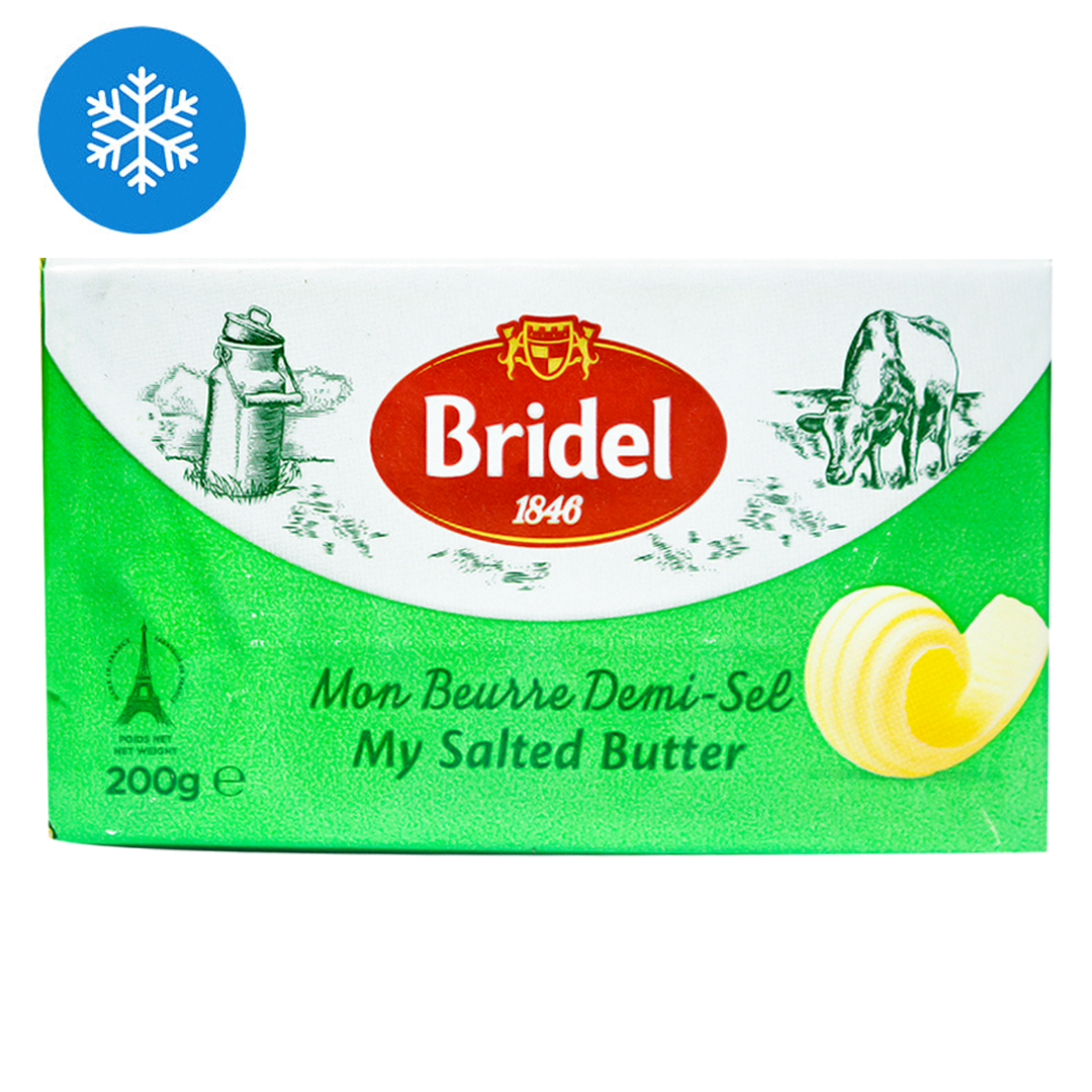 Bridel semi-salted butter 200g