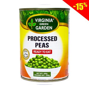 Virgina Green Garden ready-to-eat processed peas 400g