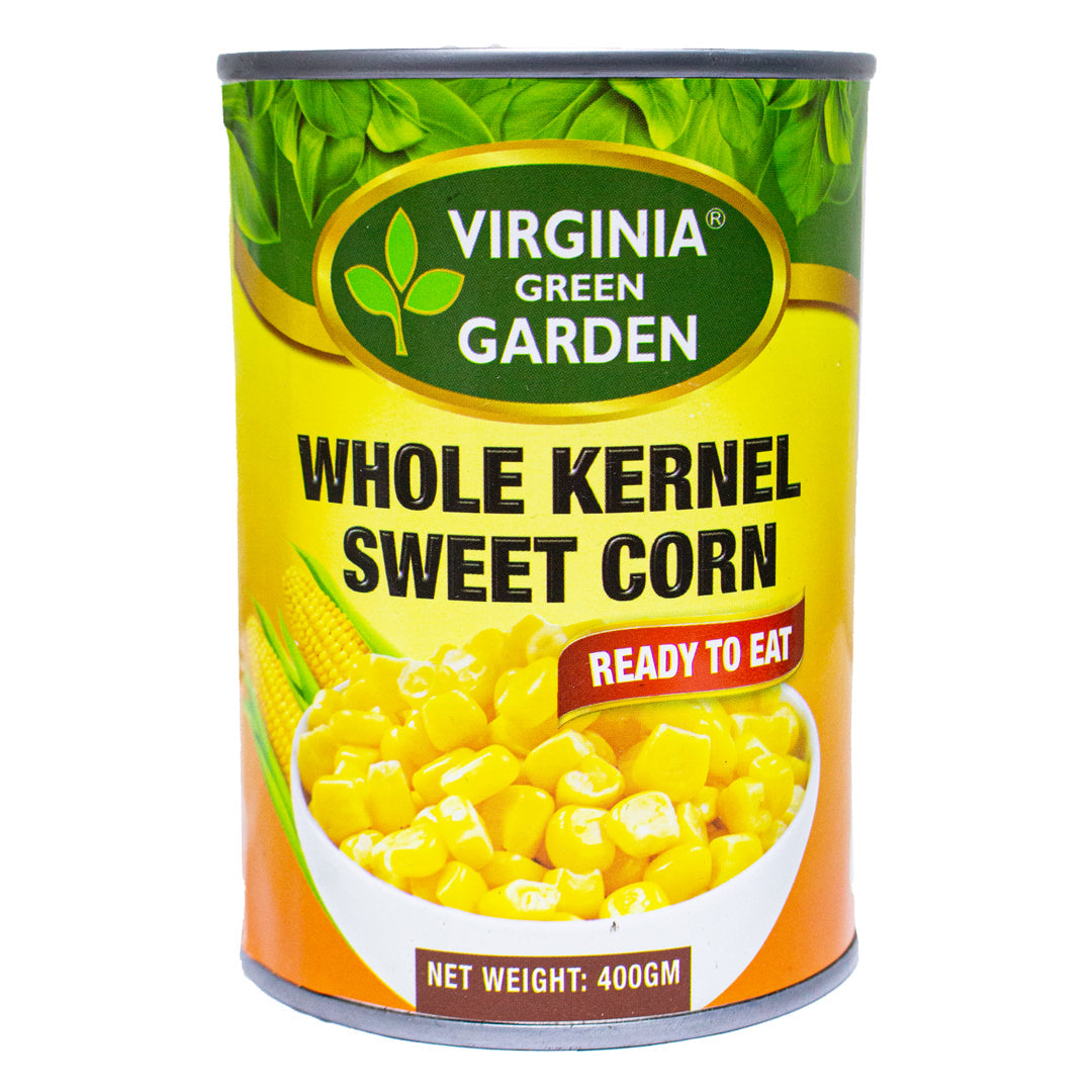 Virgina green garden sweet corn whole grains 400g