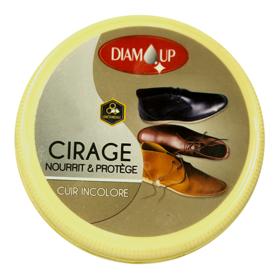 Diam Up neutral leather cream polish 75ml