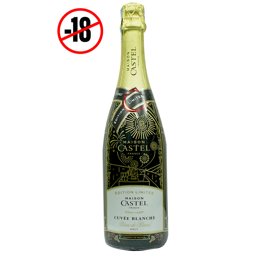 Maison Castel White Cuvee Brut Blanc de Blancs 11% 750ml